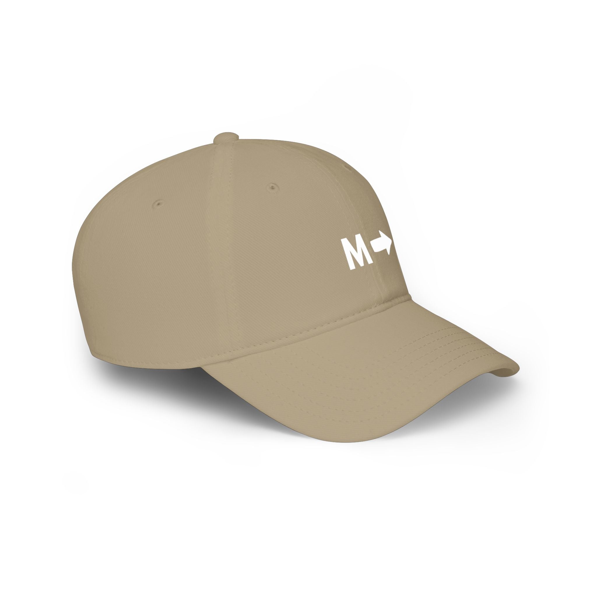 M → Arrow Minimalist Baseball Cap — Modern Direction Hat