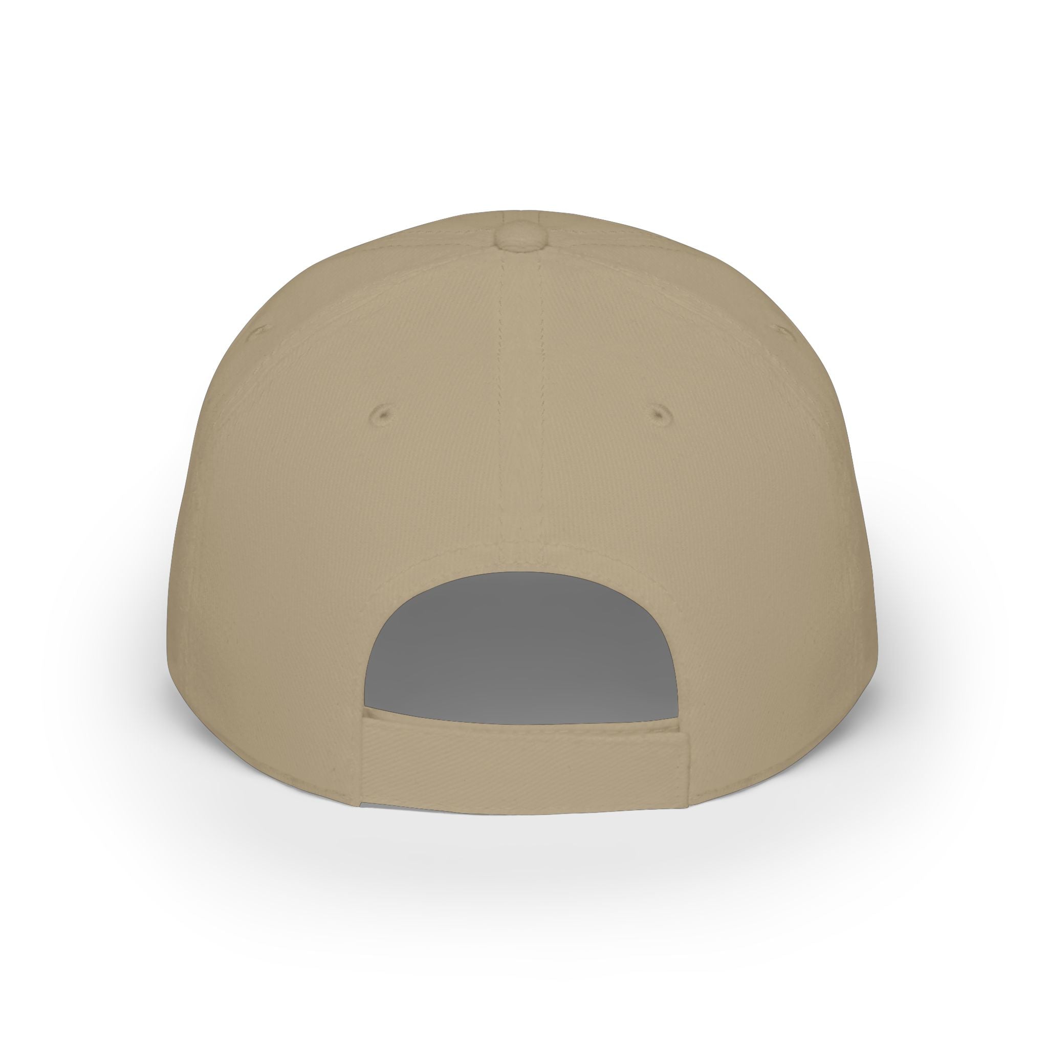 Low Profile Baseball Cap - MOM-NTUM Arrow Embroidered Hat for Moms (Mom Momentum)