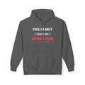Mom-ntum Hoodie — "This Family Runs on Mom-ntum" Cozy Fleece Hoodie